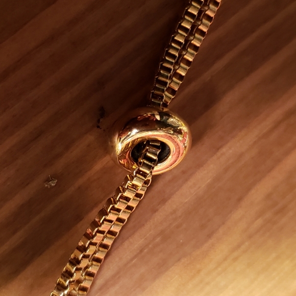 COPY - Gold tone statement adjustable necklace - Picture 3 of 4